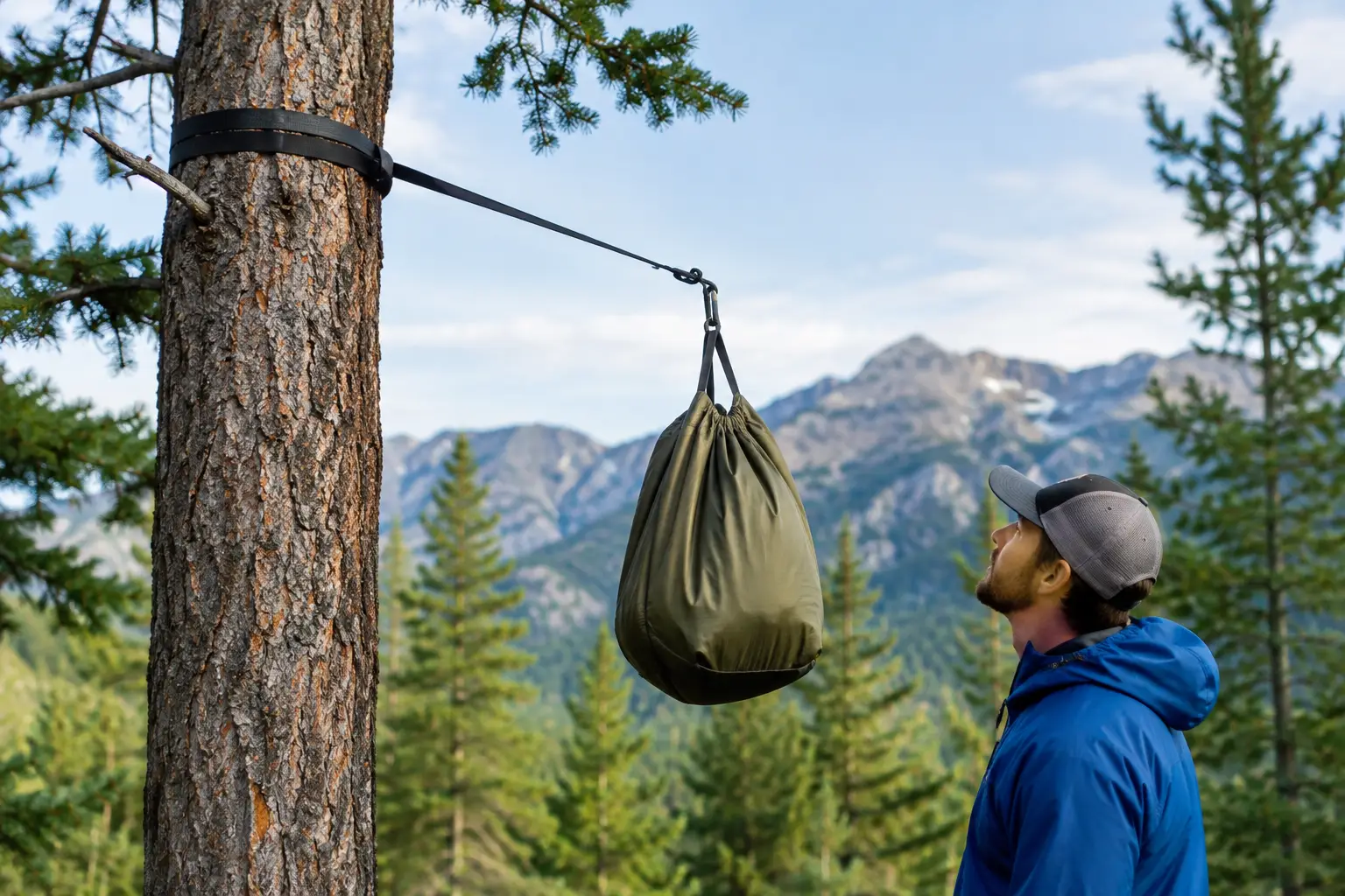 How to Hang a Bear Bag That Stays Out of Reach