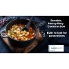 5qt Oven-Safe Cast Iron Pre-Seasoned Dutch Oven