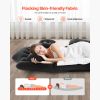 Car Air Mattress, Inflatable Back Seat Car Camping Mattress, Flocking Travel Beds, Durable Portable Sleeping Pad with Air Pump, 2 Pillows, Nozzle