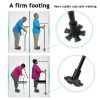 Posture Cane Adjustable Height Walking Stick Hiking Walking Aid Cane