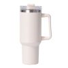 40oz large capacity tumbler, With Handle And Straw Lid