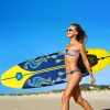 6 Feet Surfboard with 3 Detachable Fins